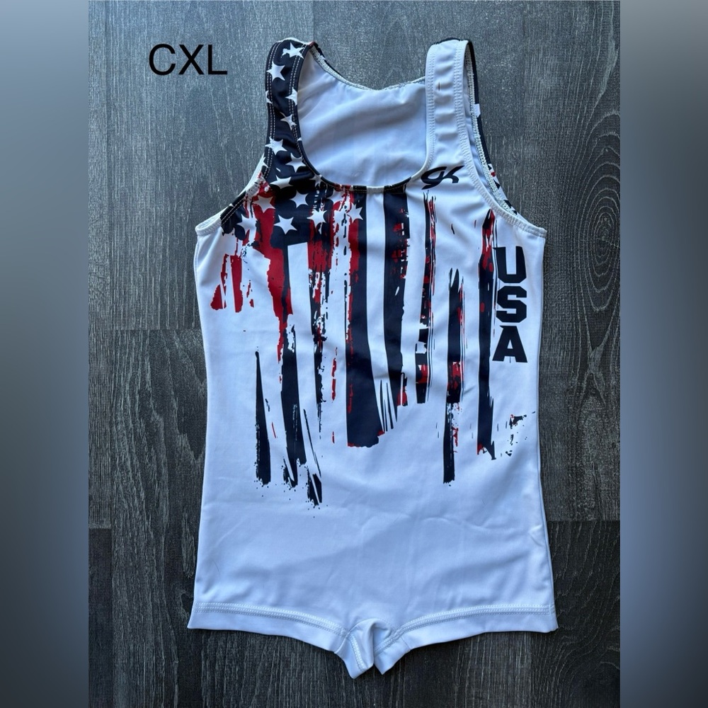 GK Team USA CXL competition grade leotard. EUC